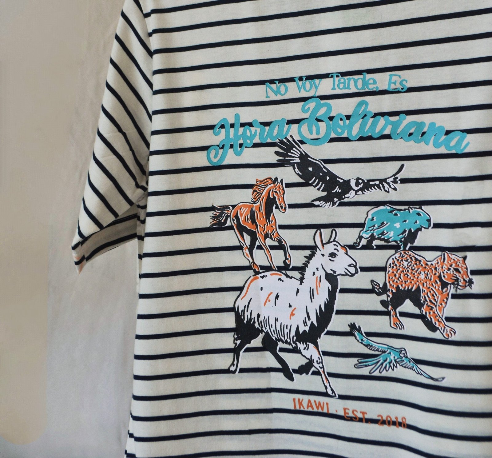 Polera Hora de Boliviano Femenina