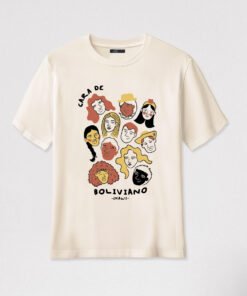 Polera Cara de Boliviano Femenina