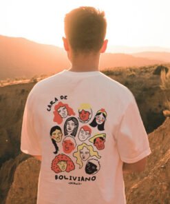 Polera Cara de Boliviano Unisex