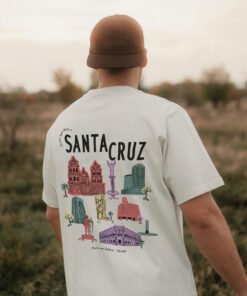 Polera SCZ City Blanca Unisex
