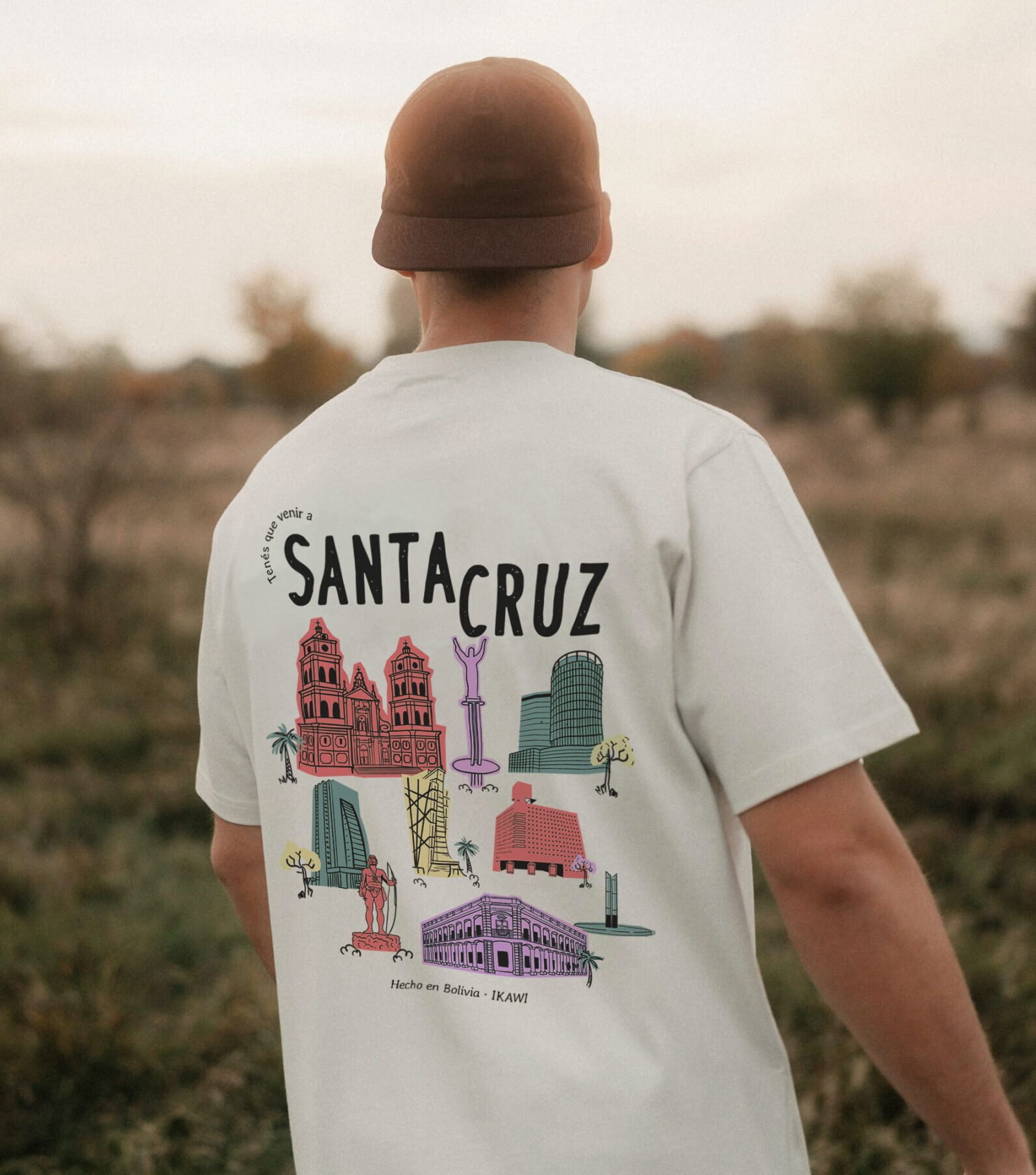 Polera SCZ City Blanca Femenina - Imagen 2